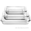 Premium 8 "Clear Glass Square Baking Dish